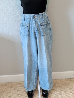 Old Navy High Rise Baggy Wide Leg Jeans